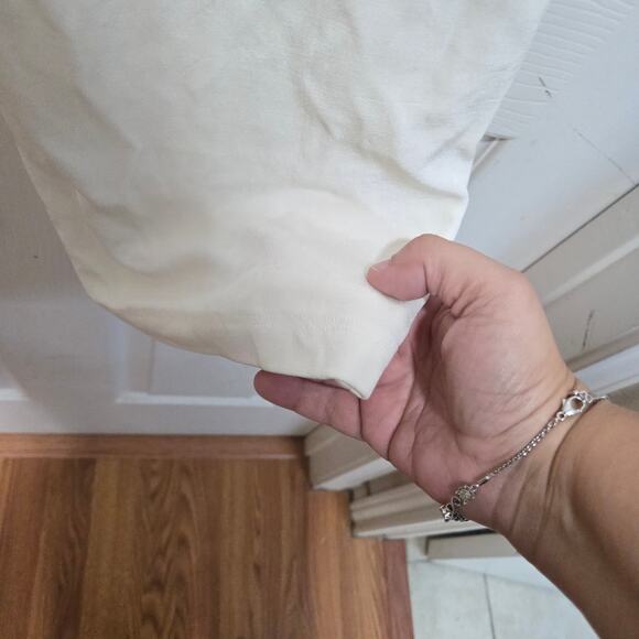 Chico’s Pull-On Slinky Knit Pants Size S Cream - Picture 6 of 9